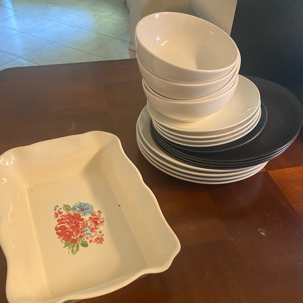 Various dishes
